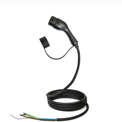 गुणवत्ता  22kW Portable Vehicle Charging Cable EV OEM Single Gun Type2 Charger Plug 32A/3Phase फैक्टरी