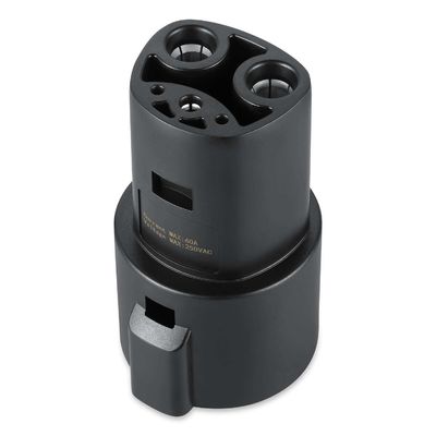 टेस्ला मॉडल एस 3 एक्सवाई टेस्ला एसी चार्जिंग एडाप्टर 250V 60A के लिए J1772 से TPC एडाप्टर