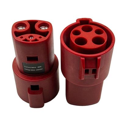 मॉडल S 3 X Y के लिए मूल OEM SAE J1772 से टेस्ला AC 250V चार्जिंग चार्जर एडाप्टर
