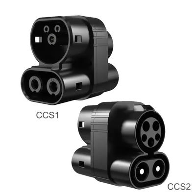 150A DC1000V CCS1 से CCS2 प्लग कार चार्जिंग एडाप्टर EV चार्जर कनेक्टर IP54 OEM