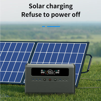 पोर्टेबल सोलर पावर स्टेशन जेनरेटर 2304Wh पावर सप्लाई 50/60Hz AC/DC USB3.0/टाइप-C