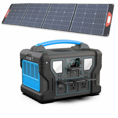 एलसीडी डिस्प्ले 300W/500W/700W/1000W पोर्टेबल पावर स्टेशन सोलर पैनल वाटरप्रूफ रिफर्बिश के साथ