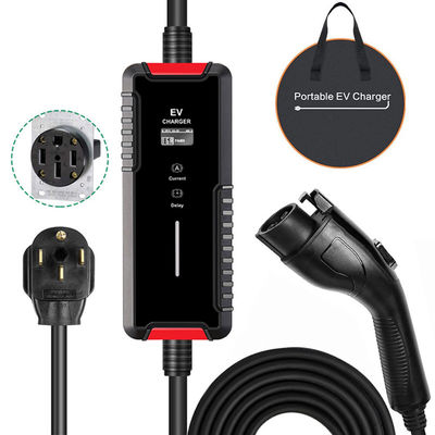 घर या बाहर उपयोग के लिए AC 16A EV फास्ट चार्जर 3.5kw टाइप 2 EV चार्जिंग स्टेशन